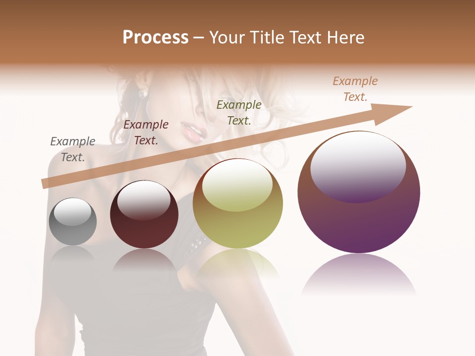 Hairstyle Y Sensual PowerPoint Template