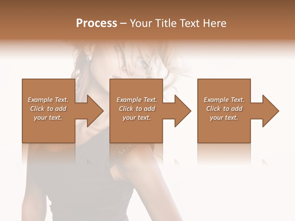 Hairstyle Y Sensual PowerPoint Template