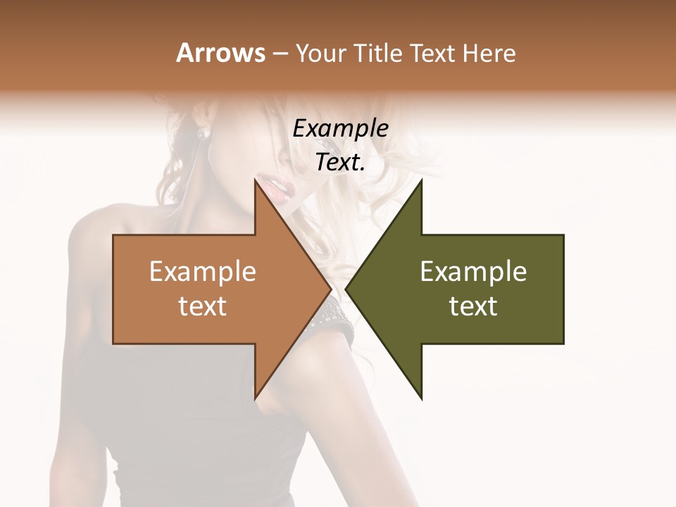 Hairstyle Y Sensual PowerPoint Template