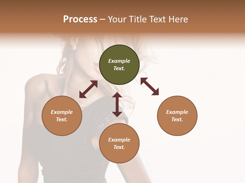 Hairstyle Y Sensual PowerPoint Template
