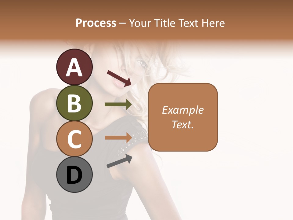 Hairstyle Y Sensual PowerPoint Template