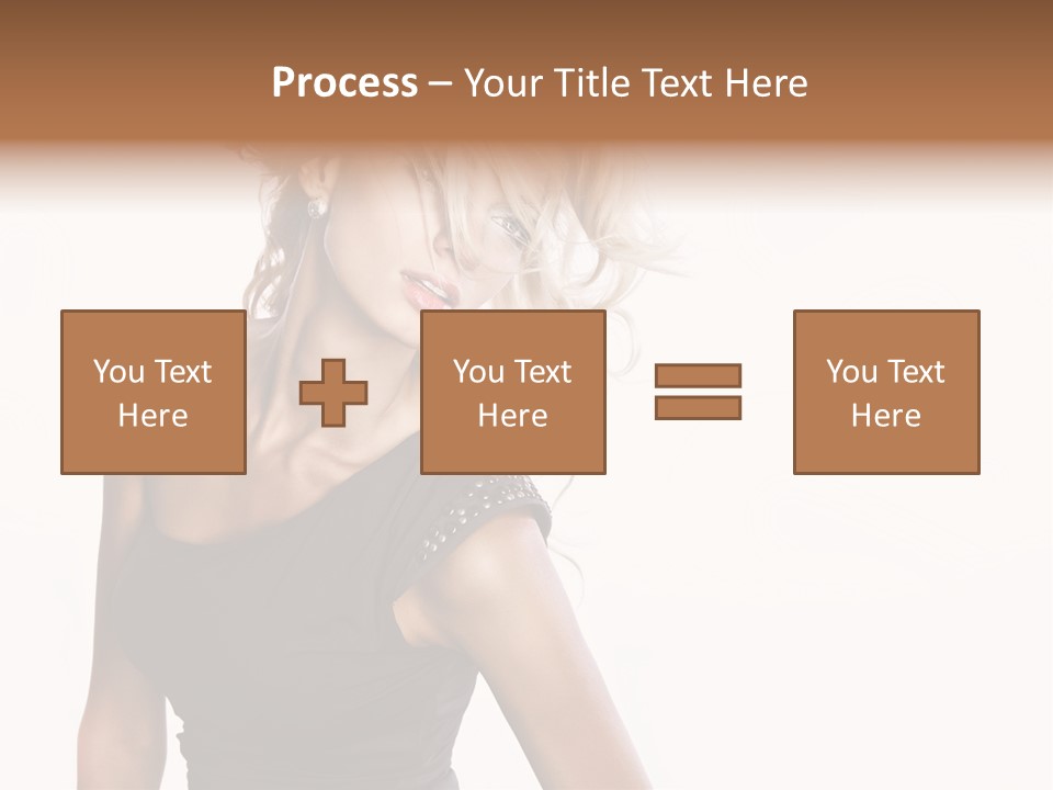 Hairstyle Y Sensual PowerPoint Template