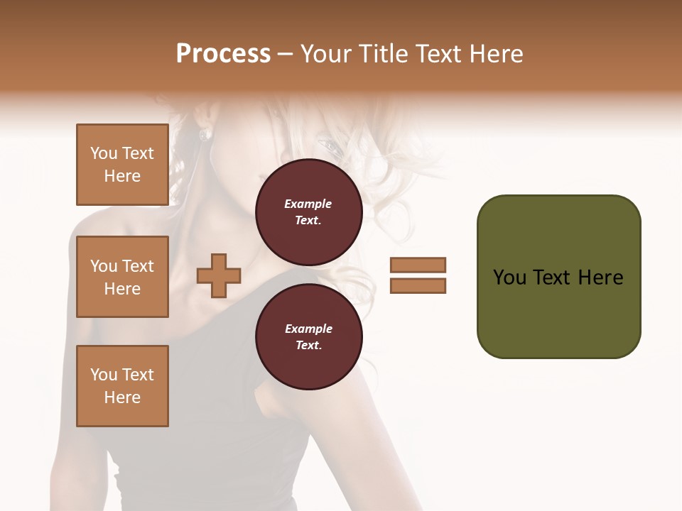 Hairstyle Y Sensual PowerPoint Template