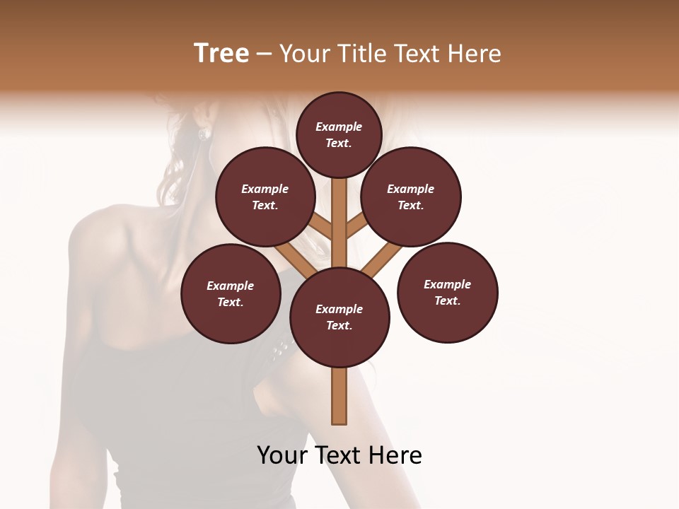 Hairstyle Y Sensual PowerPoint Template