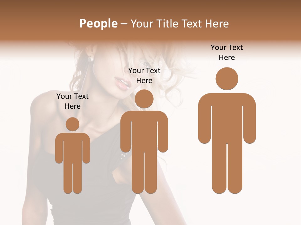 Hairstyle Y Sensual PowerPoint Template