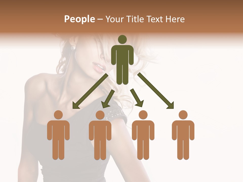 Hairstyle Y Sensual PowerPoint Template