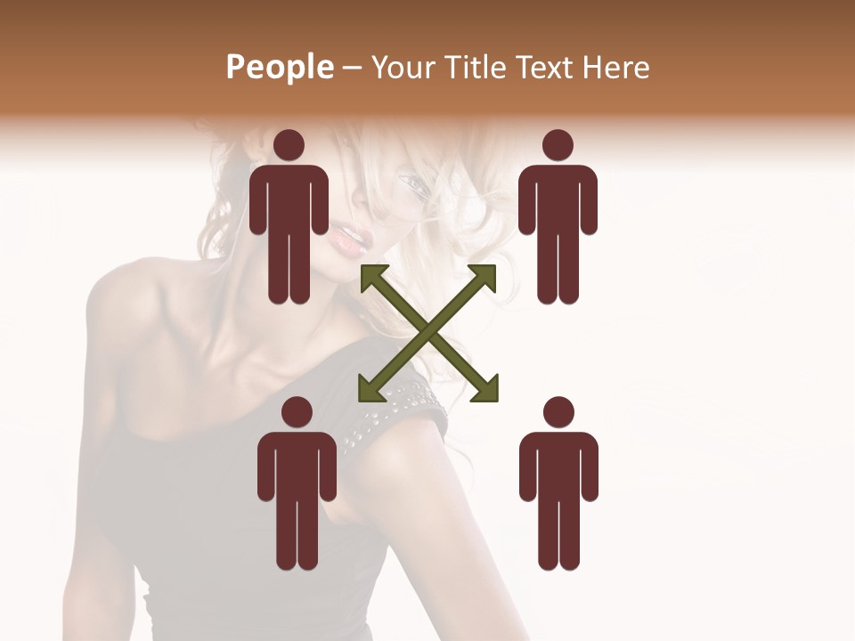 Hairstyle Y Sensual PowerPoint Template