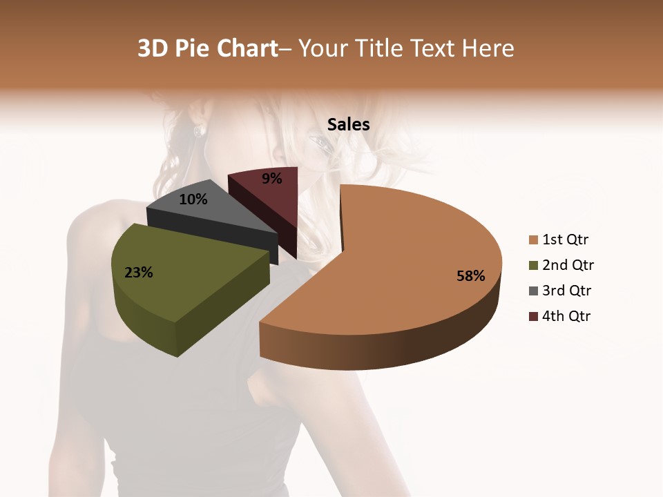 Hairstyle Y Sensual PowerPoint Template