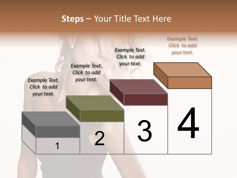 Hairstyle Y Sensual PowerPoint Template
