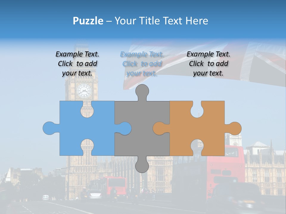 Tower Famous Westminster PowerPoint Template