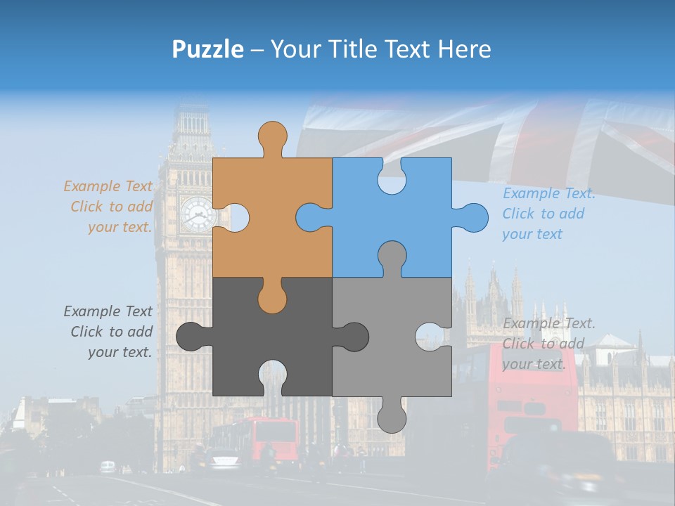 Tower Famous Westminster PowerPoint Template