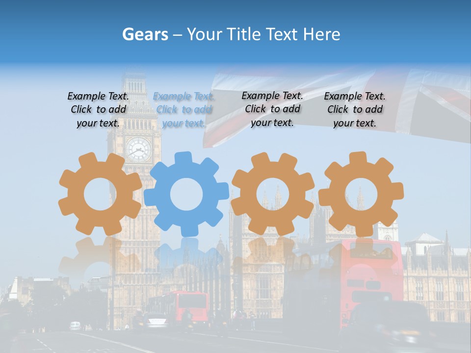Tower Famous Westminster PowerPoint Template