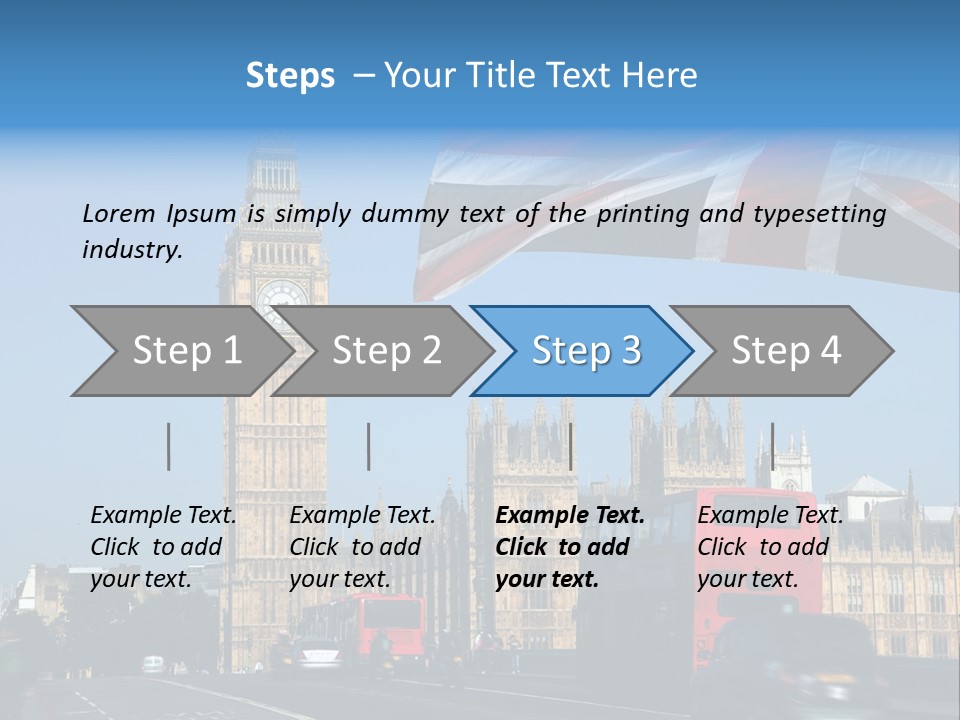 Tower Famous Westminster PowerPoint Template