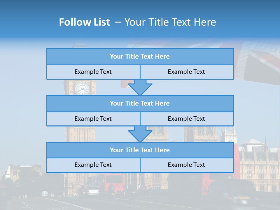 Tower Famous Westminster PowerPoint Template
