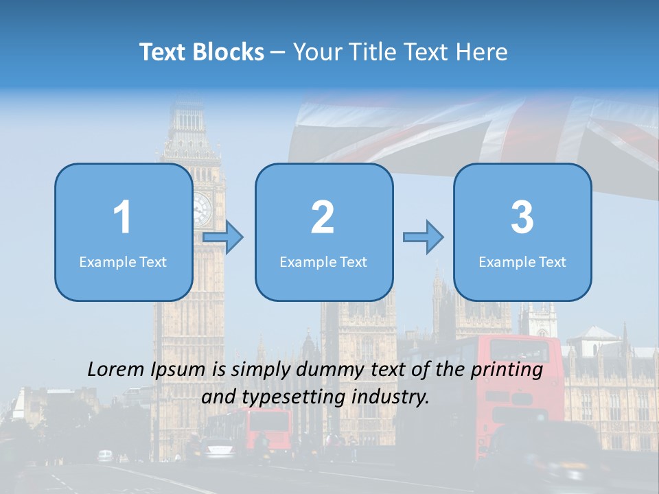Tower Famous Westminster PowerPoint Template