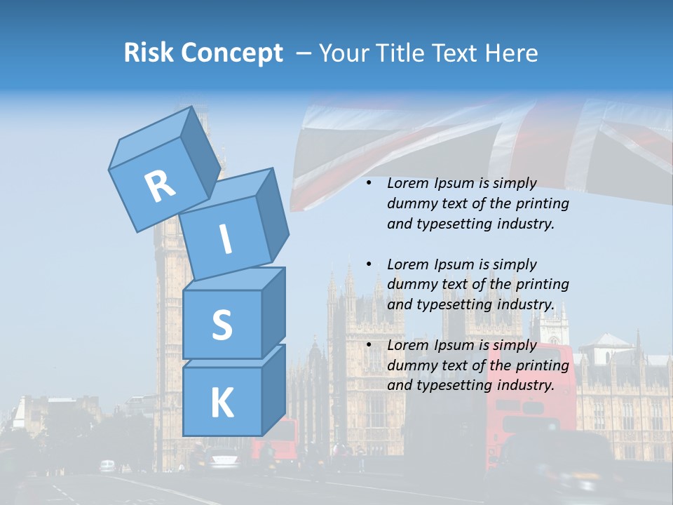 Tower Famous Westminster PowerPoint Template