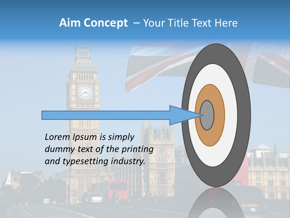 Tower Famous Westminster PowerPoint Template