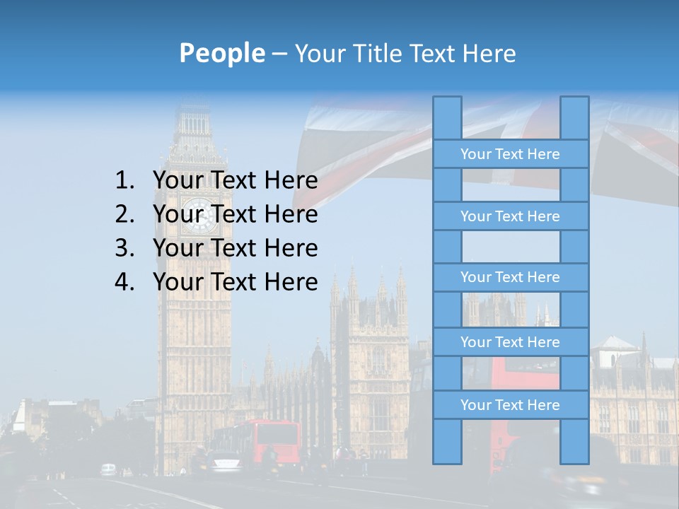 Tower Famous Westminster PowerPoint Template