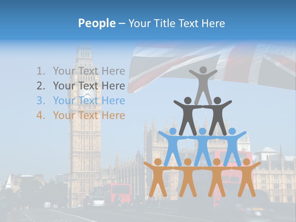 Tower Famous Westminster PowerPoint Template