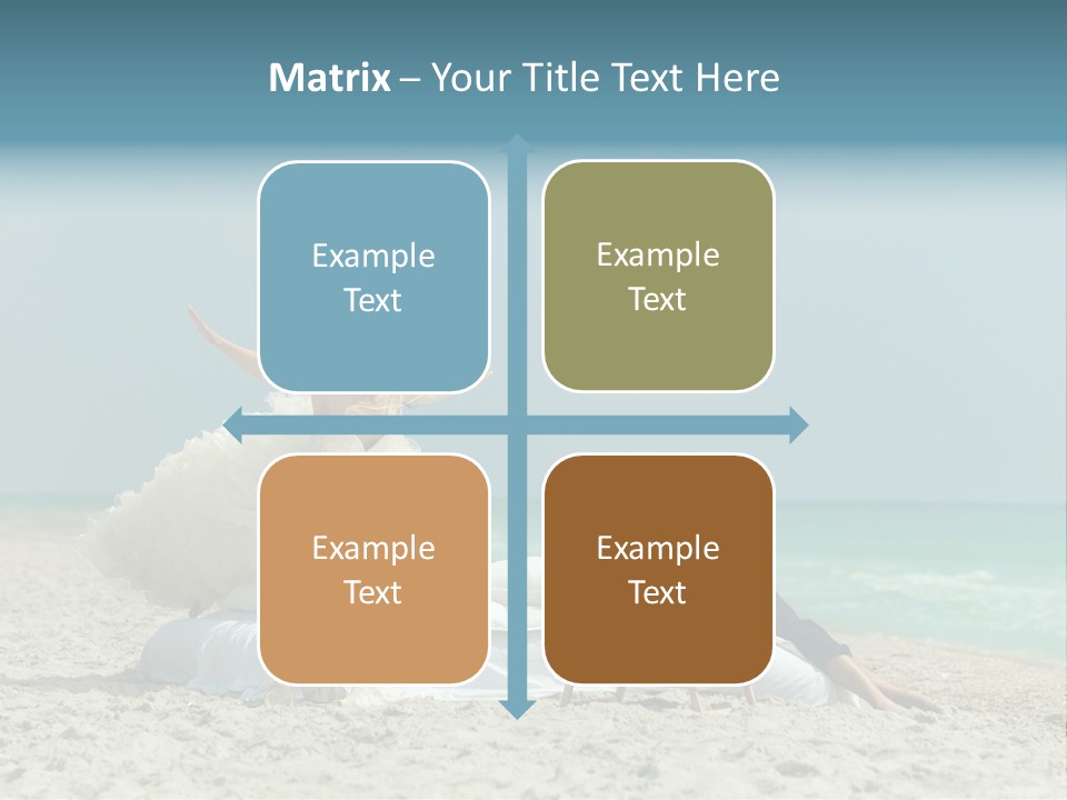 Celebration Wing Marriage PowerPoint Template