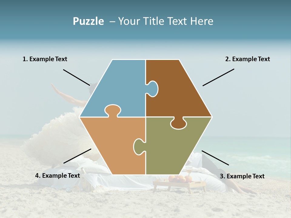 Celebration Wing Marriage PowerPoint Template