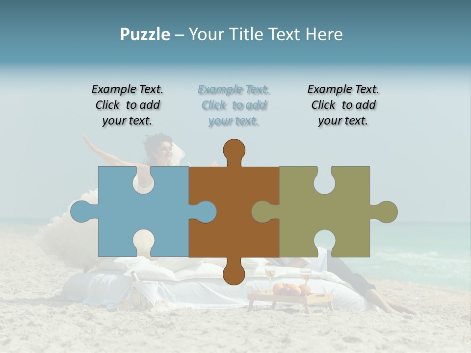 Celebration Wing Marriage PowerPoint Template