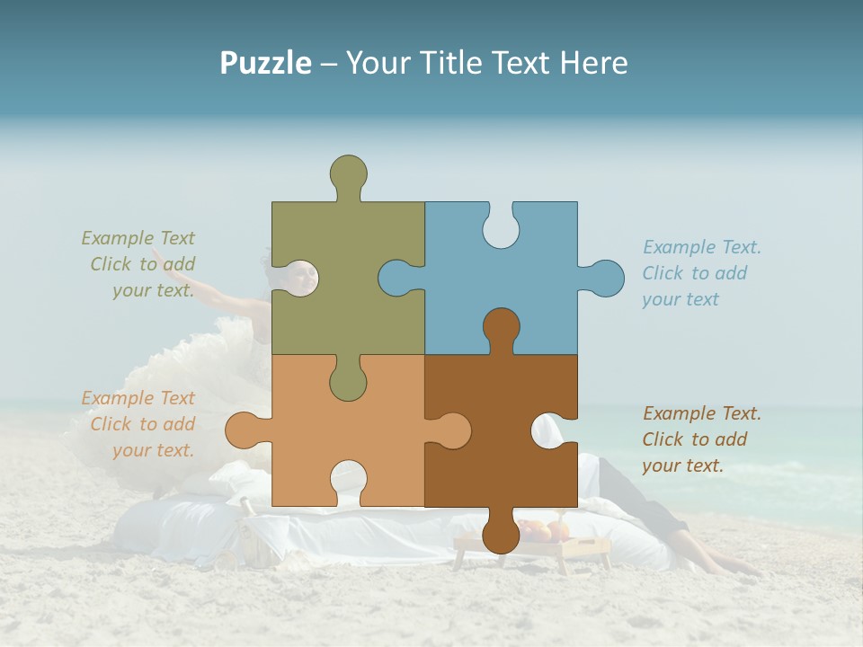 Celebration Wing Marriage PowerPoint Template