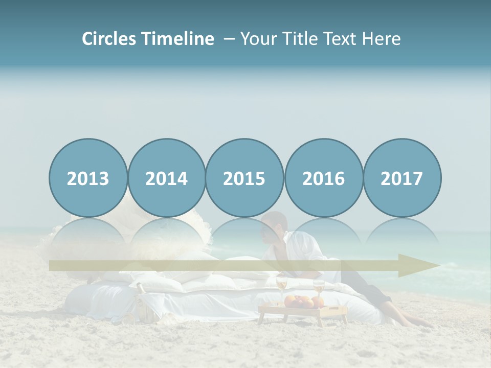 Celebration Wing Marriage PowerPoint Template