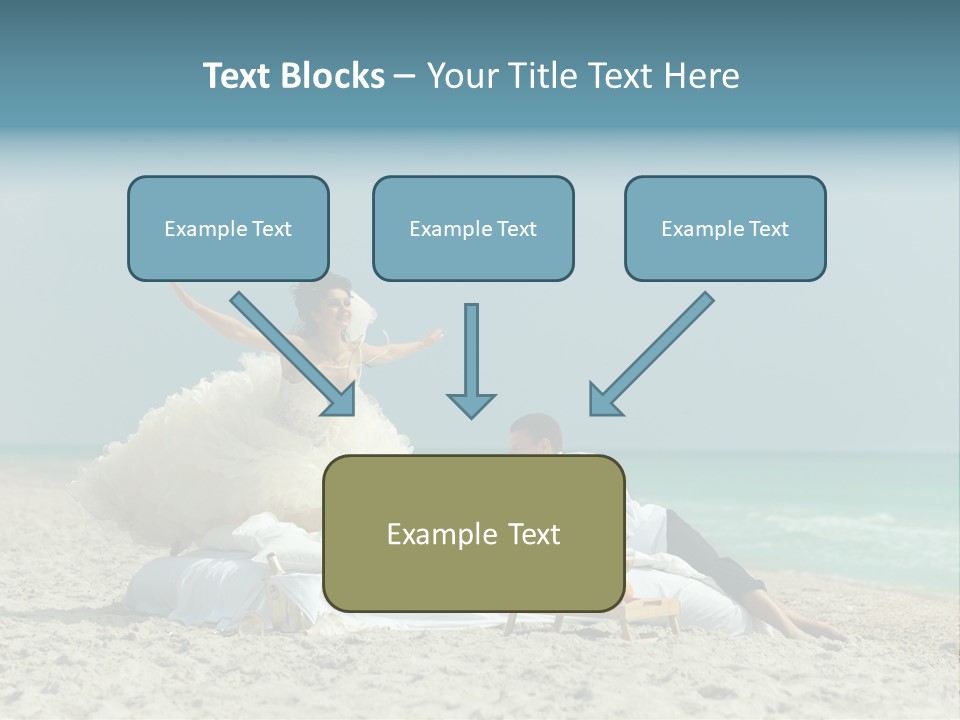 Celebration Wing Marriage PowerPoint Template