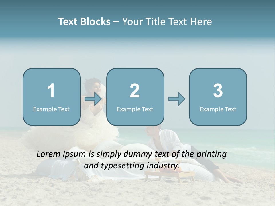 Celebration Wing Marriage PowerPoint Template