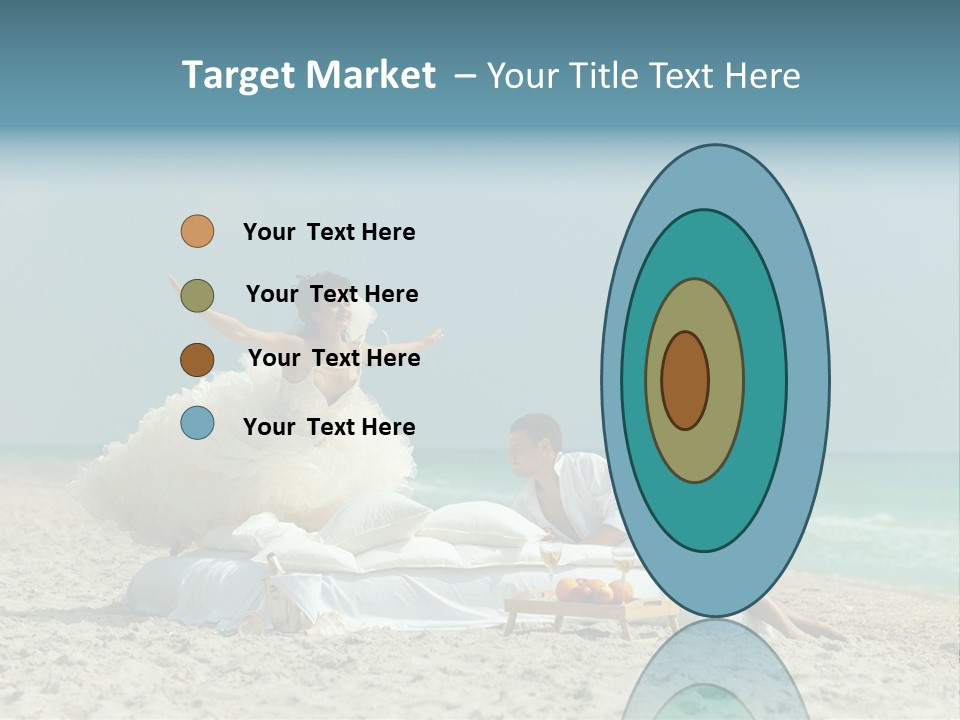 Celebration Wing Marriage PowerPoint Template