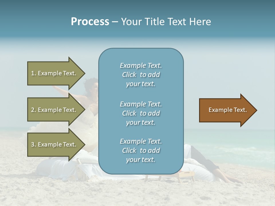 Celebration Wing Marriage PowerPoint Template