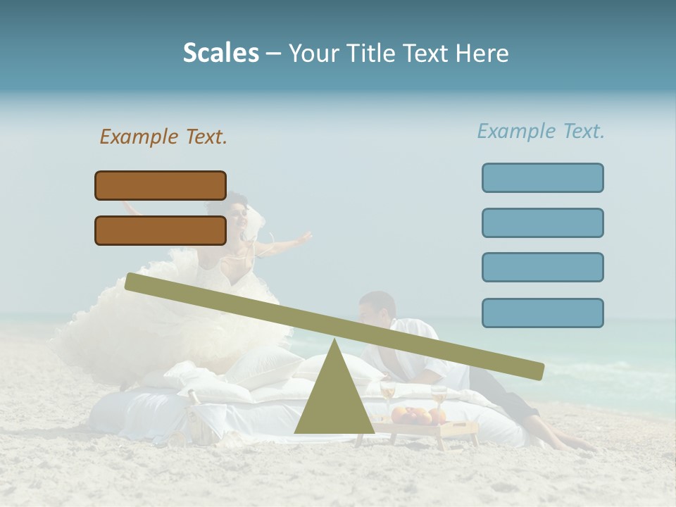 Celebration Wing Marriage PowerPoint Template