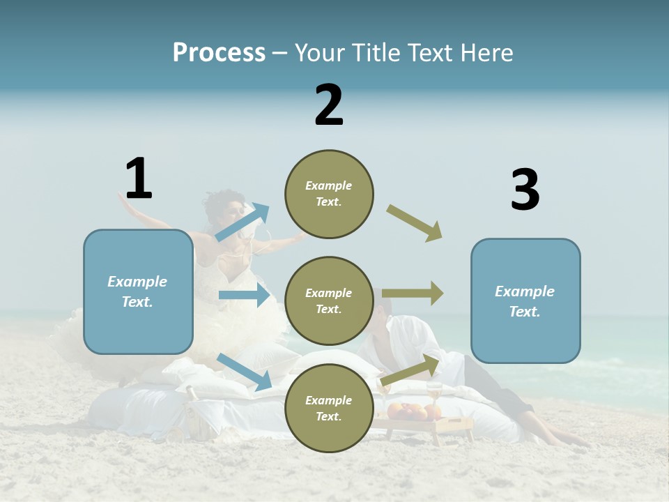 Celebration Wing Marriage PowerPoint Template