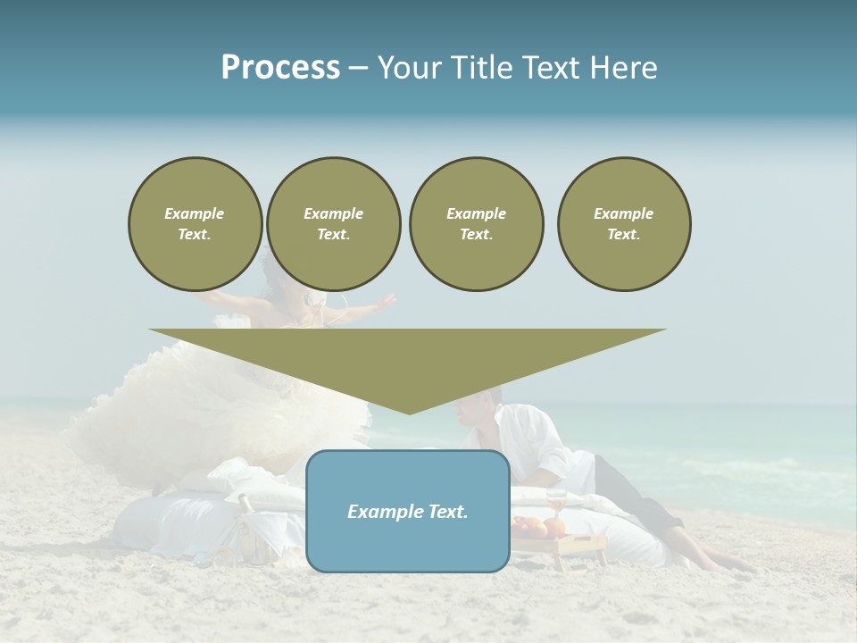 Celebration Wing Marriage PowerPoint Template