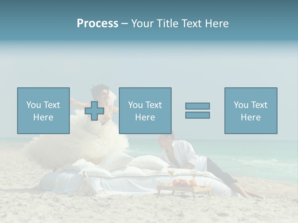 Celebration Wing Marriage PowerPoint Template