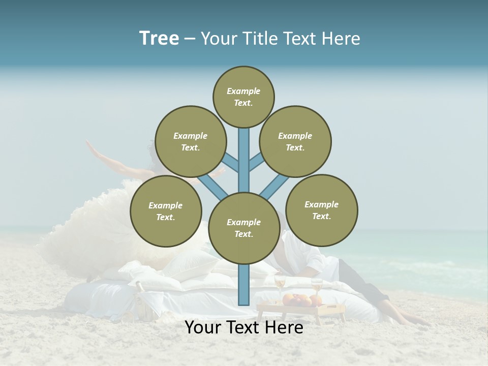 Celebration Wing Marriage PowerPoint Template