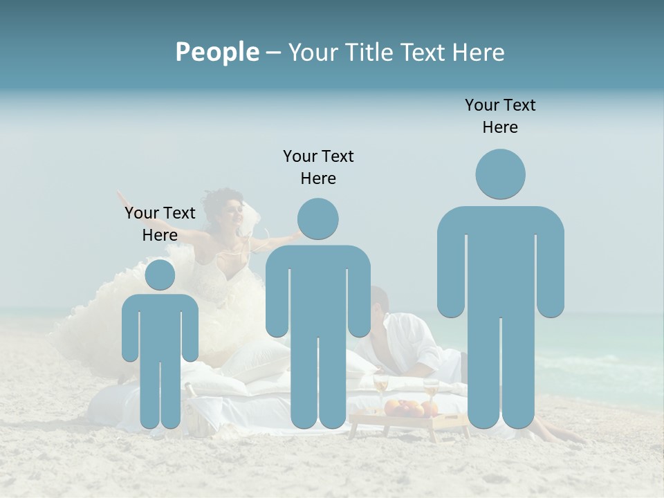 Celebration Wing Marriage PowerPoint Template