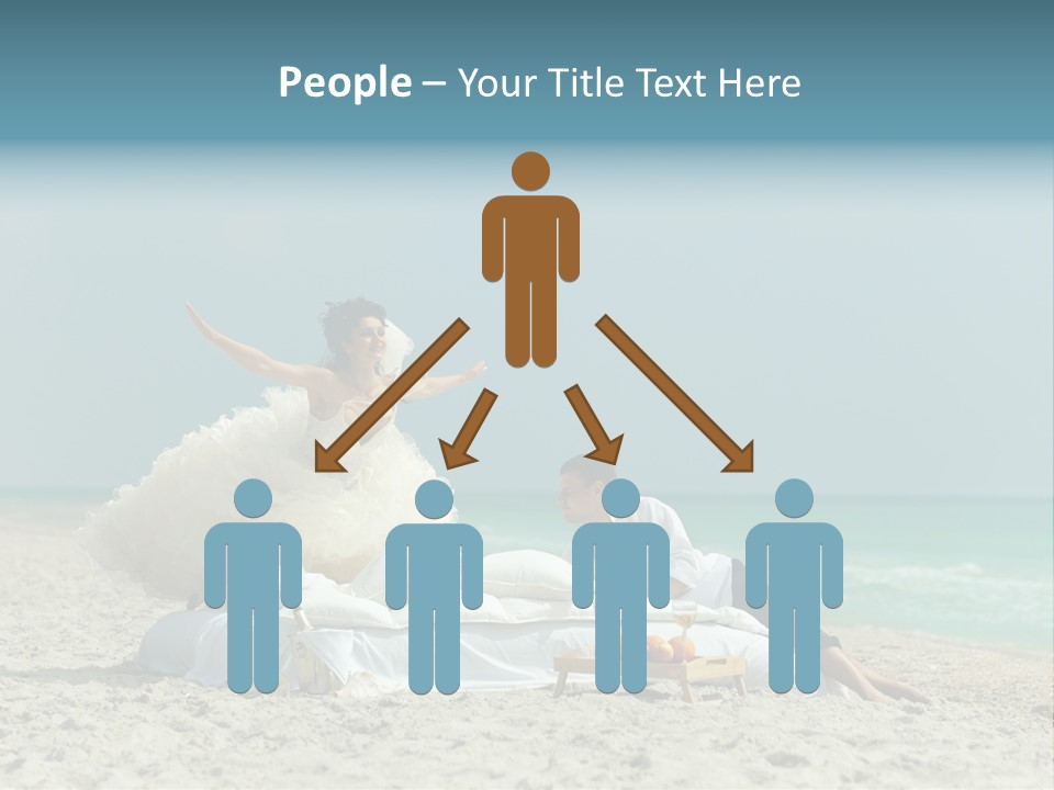 Celebration Wing Marriage PowerPoint Template