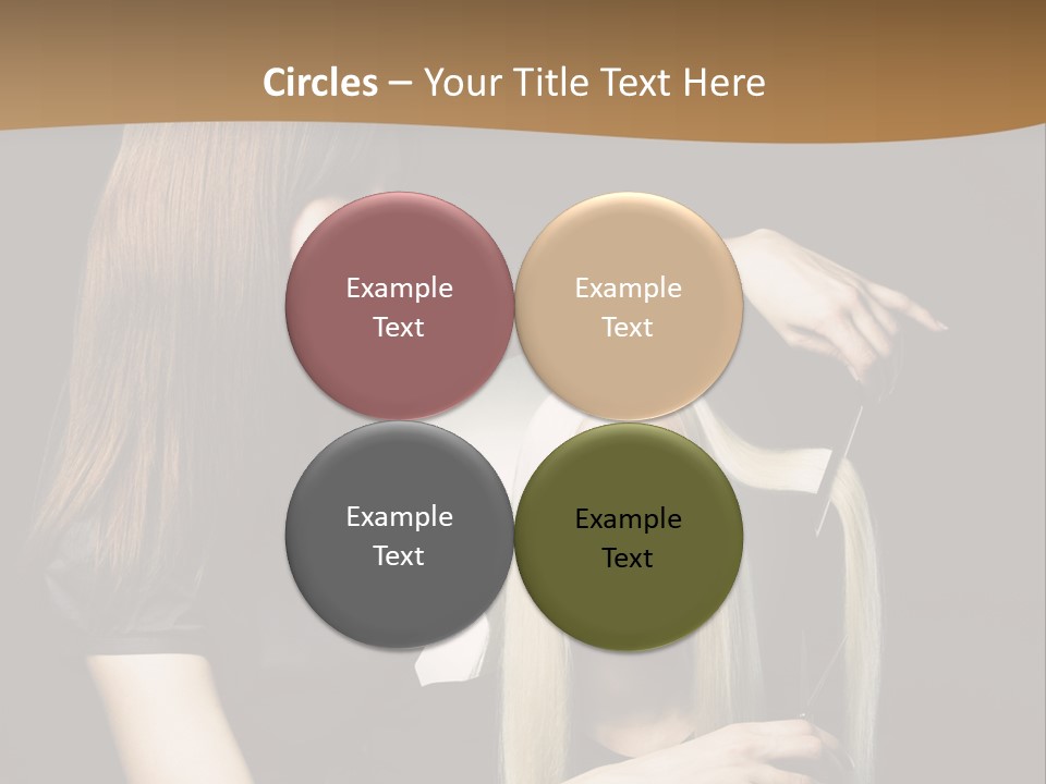 Hairdo Beautician Cosmetic PowerPoint Template