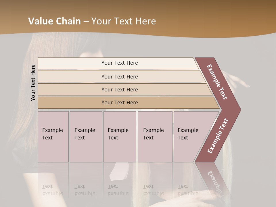 Hairdo Beautician Cosmetic PowerPoint Template