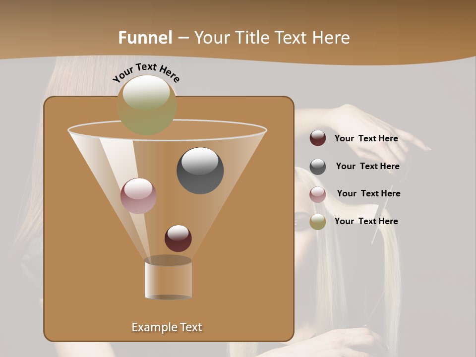 Hairdo Beautician Cosmetic PowerPoint Template