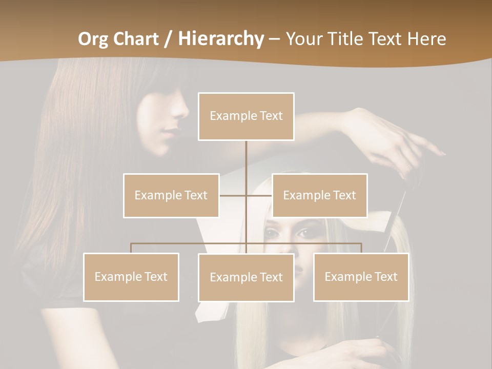 Hairdo Beautician Cosmetic PowerPoint Template