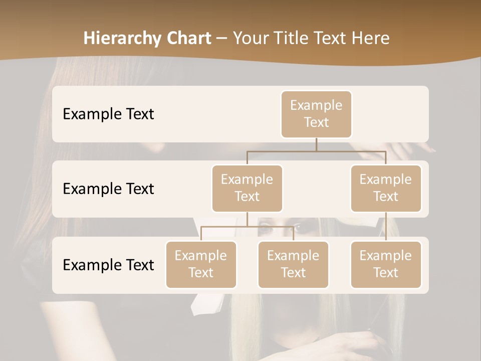 Hairdo Beautician Cosmetic PowerPoint Template