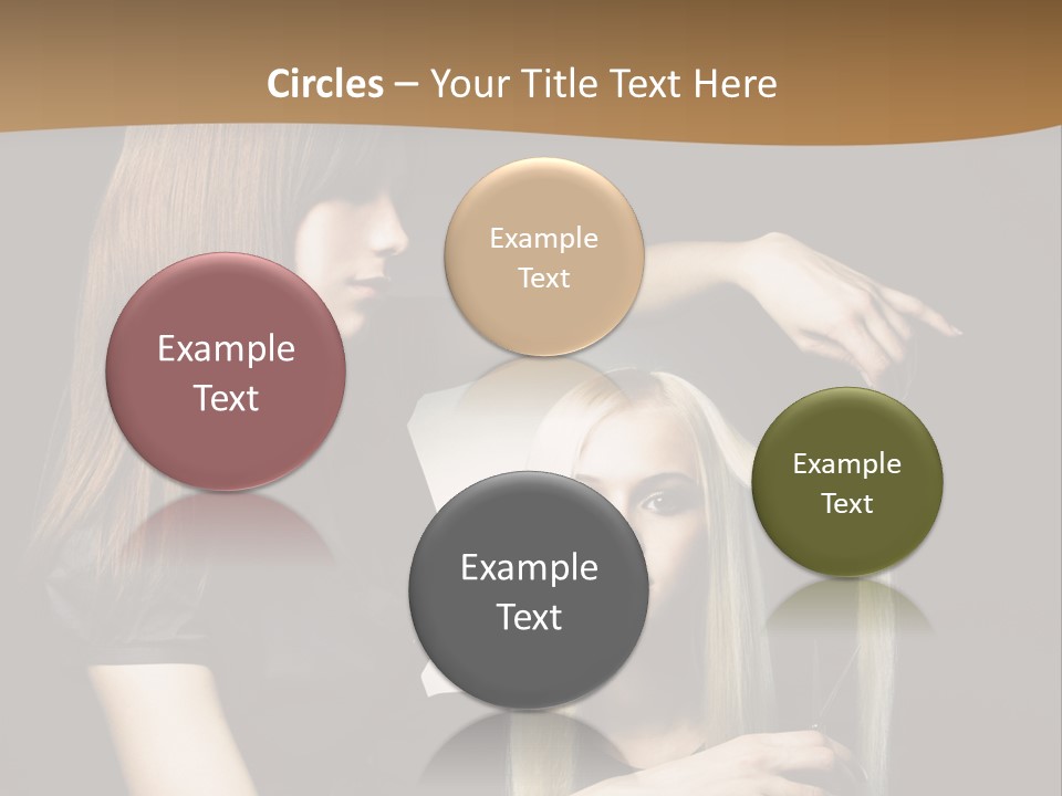 Hairdo Beautician Cosmetic PowerPoint Template