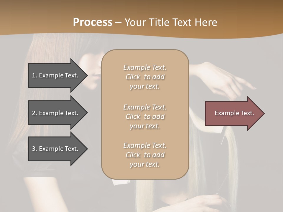 Hairdo Beautician Cosmetic PowerPoint Template