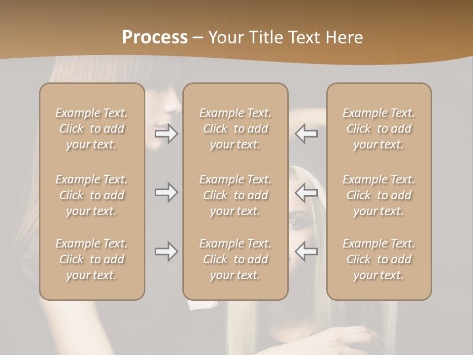 Hairdo Beautician Cosmetic PowerPoint Template