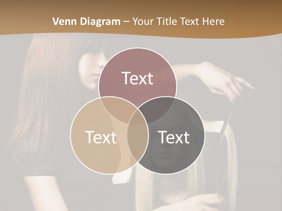 Hairdo Beautician Cosmetic PowerPoint Template