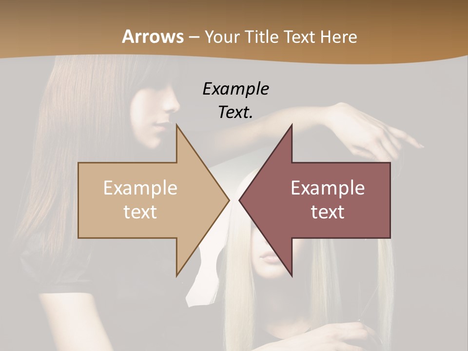 Hairdo Beautician Cosmetic PowerPoint Template