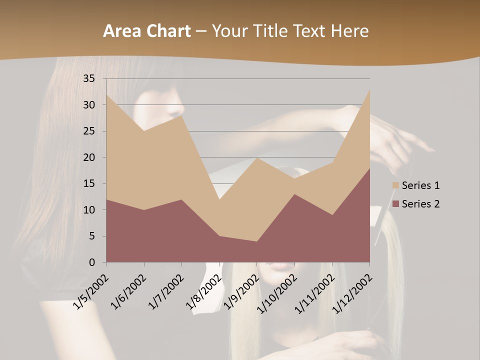 Hairdo Beautician Cosmetic PowerPoint Template